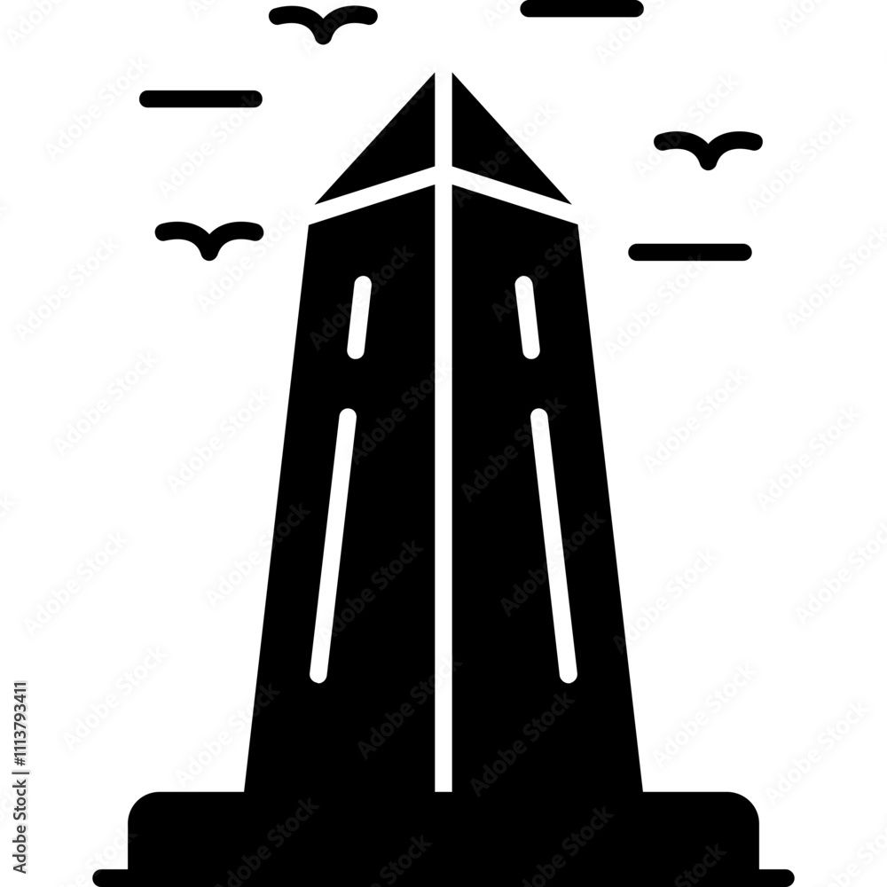Washington Monument Icon Washington Monument Icon