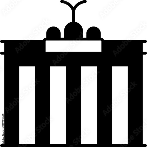 Brandenburg Gate Icon