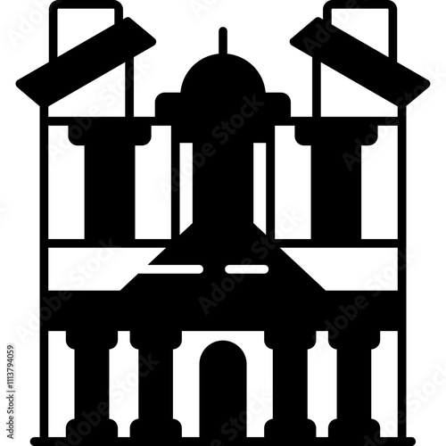 Petra Treasury Icon