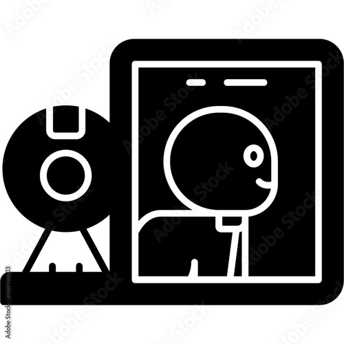 Baby Monitor Icon photo