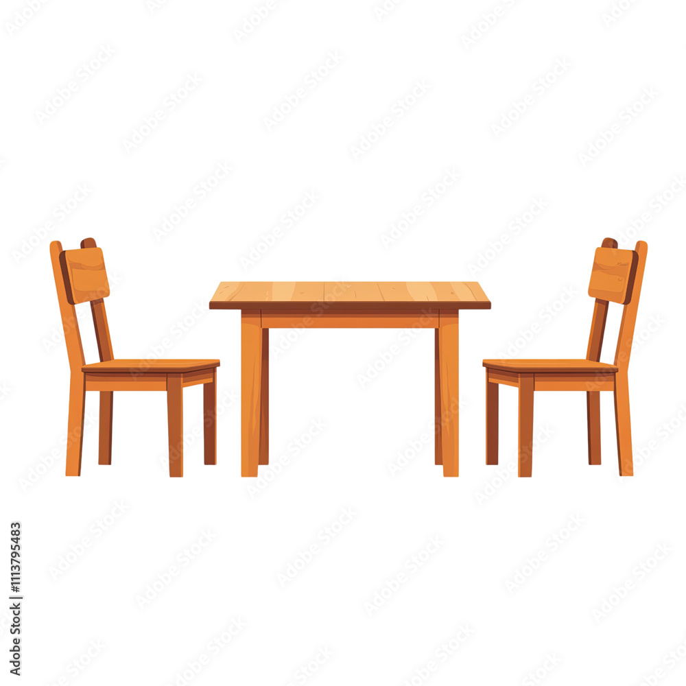 Wooden Table and Chairs Wooden Table and Chairs