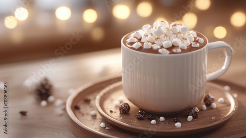 Wallpaper Mural The Cozy Hot Chocolate Cup Torontodigital.ca