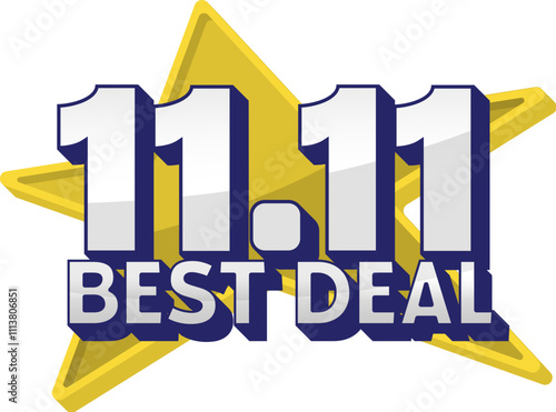 Promotional Grpahic For 11.11 Best Deal Sale