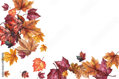 autumn leaves background
