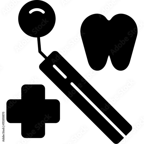 Dental Mirror Icon