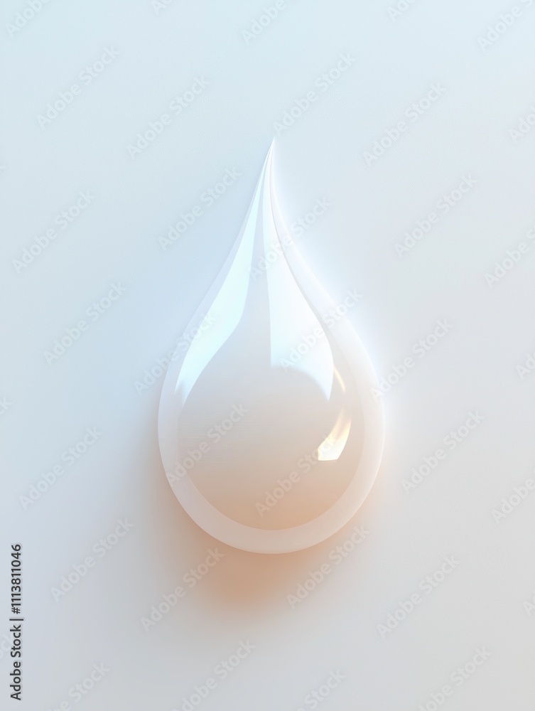 White cream drop close-up for cosmetic product advertisements, glossy finish of moisturizing cream showcasing beauty industry and hydration benefits, banner for National Skin Care Awareness Month White cream drop close-up for cosmetic product advertisements, glossy finish of moisturizing cream showcasing beauty industry and hydration benefits, banner for National Skin Care Awareness Month