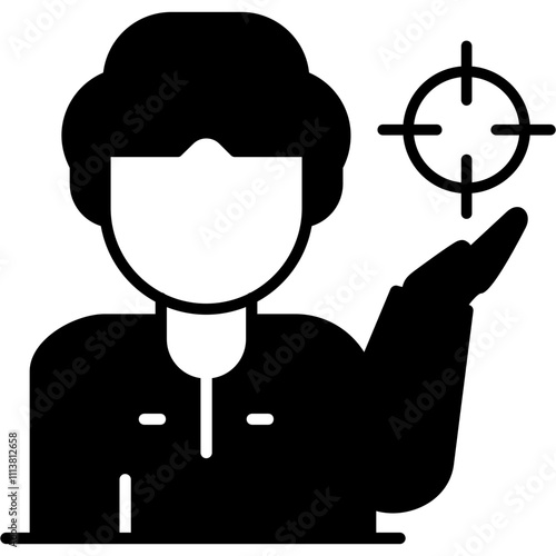 Focused Thinking Icon