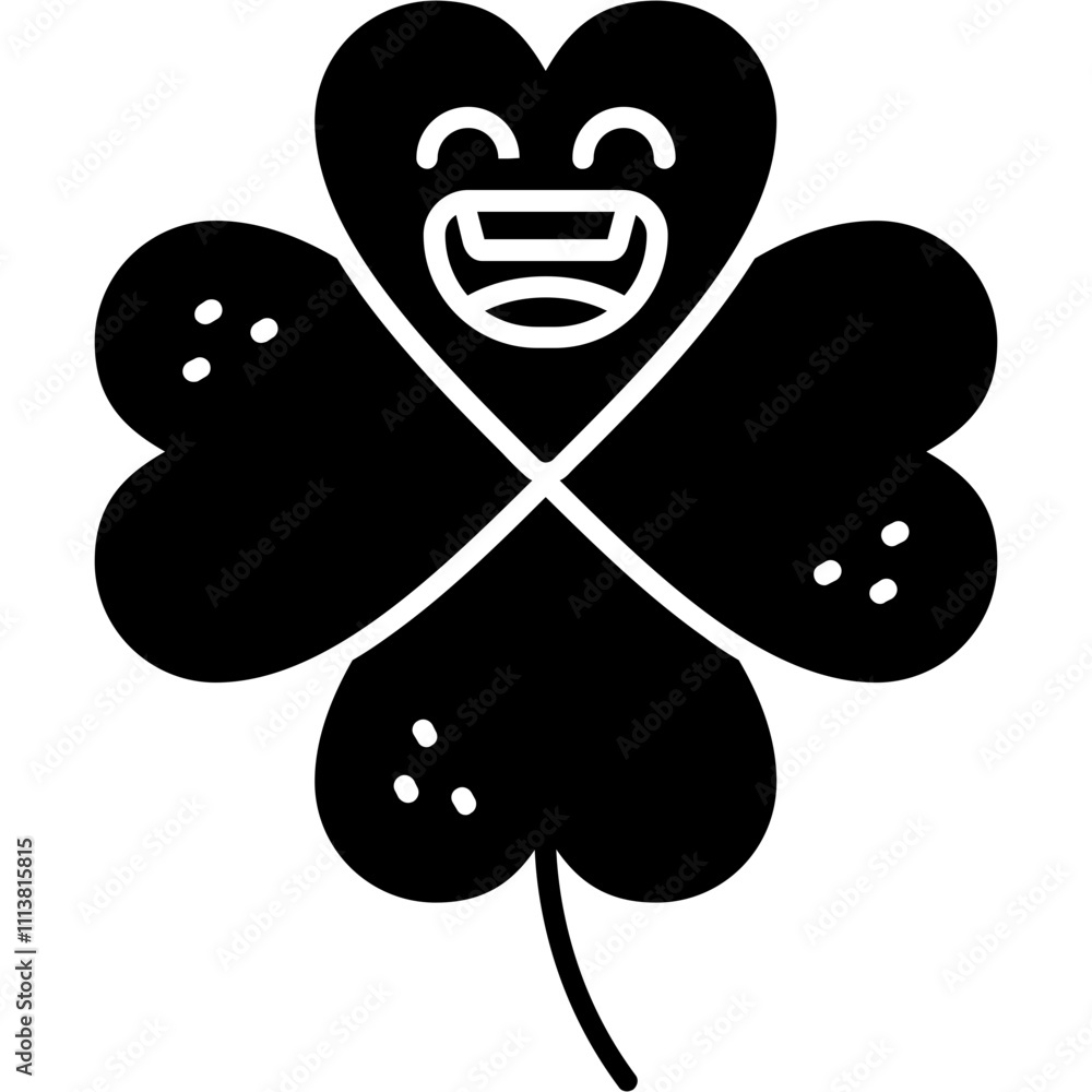 Four Leaf Clover Icon Four Leaf Clover Icon
