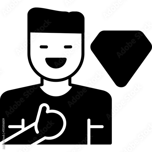 Insured Person Icon