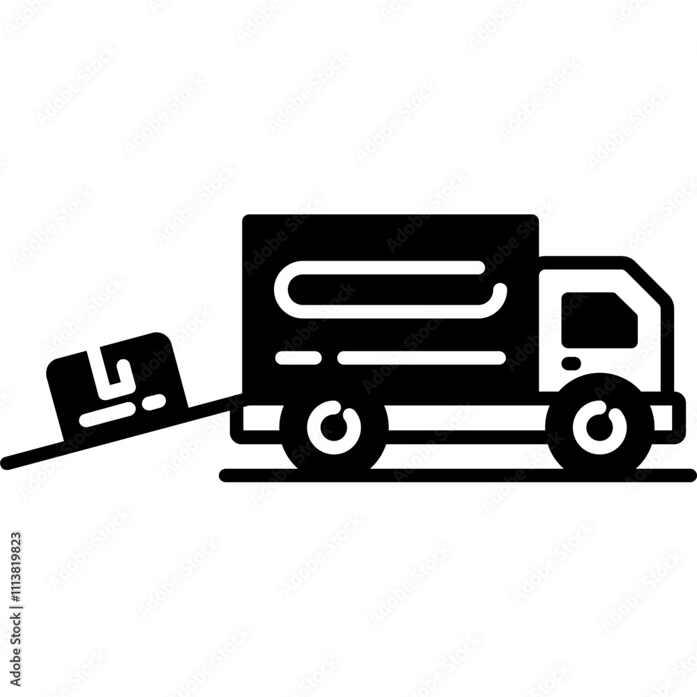Cargo Loading Icon Cargo Loading Icon