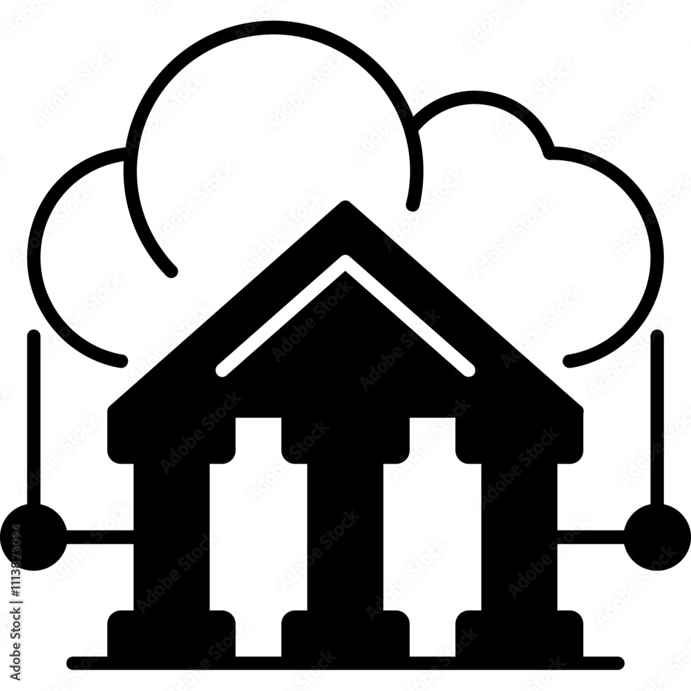 Cloud Governance Icon Cloud Governance Icon