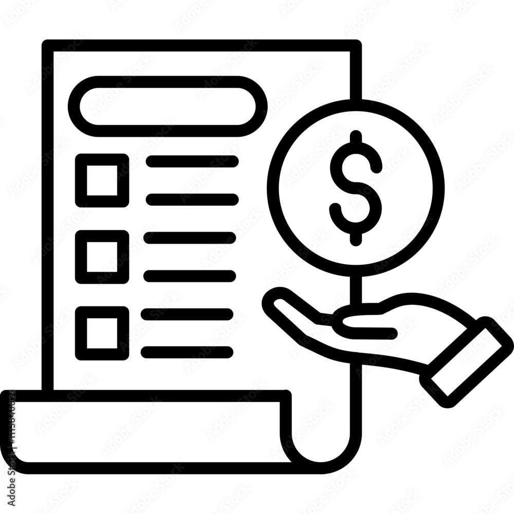 Loan Tax Icon Loan Tax Icon