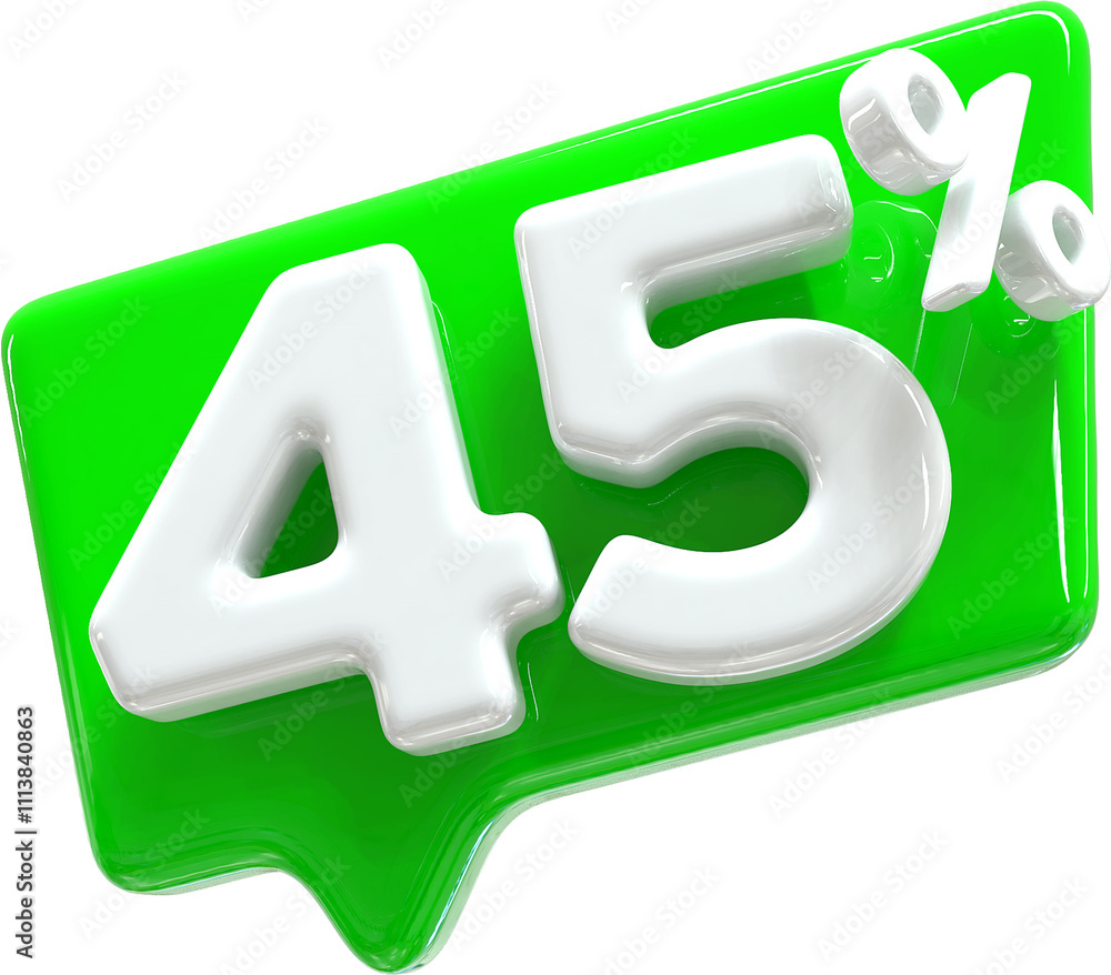 45 percent offer in 3D 45 percent offer in 3D