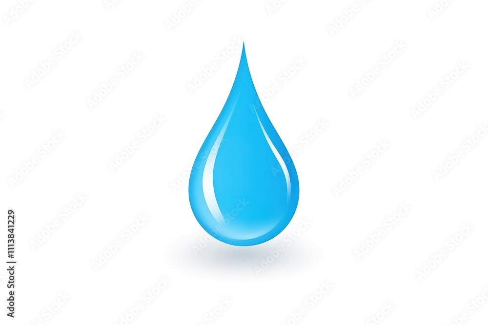 Vector Single Blue Shiny Water Drop Isolated on the White Background . Logo Design .
Vector Single Blue Shiny Water Drop Isolated on the White Background . Logo Design .
