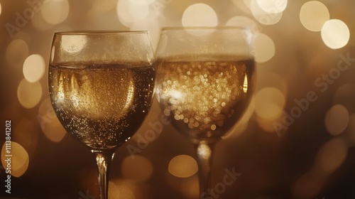 The Bubbly Champagne Glasses