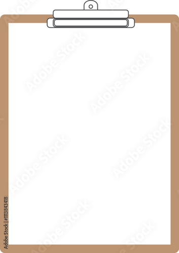 Easy to Use! Simple Clipboard Illustration