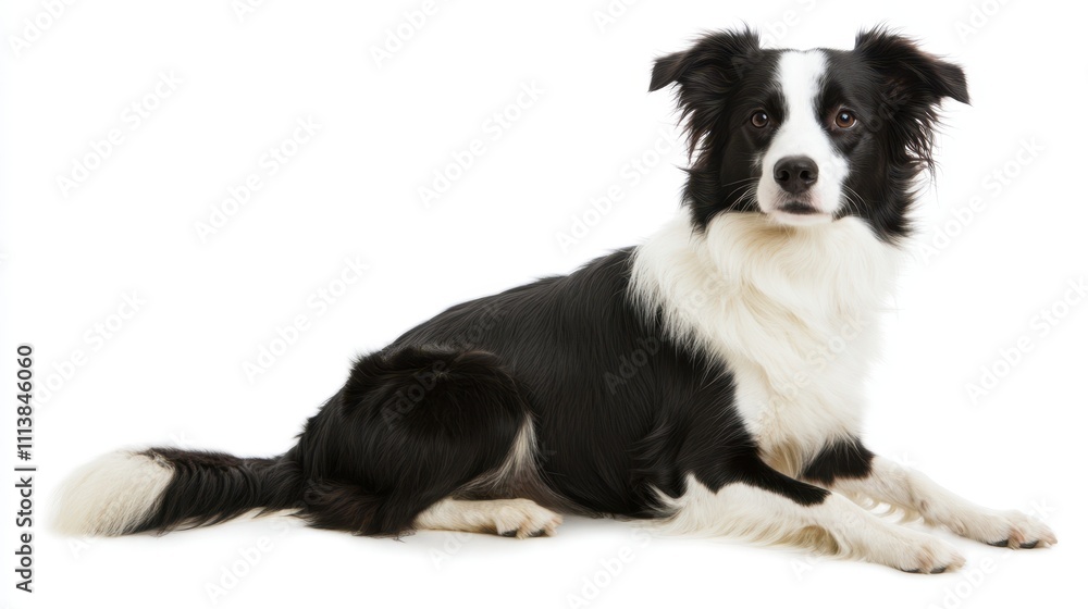 Fototapeta premium The Elegant Border Collie.