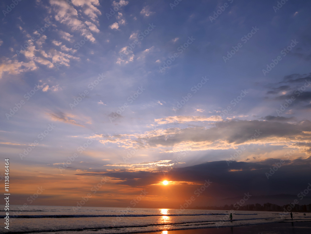 Obraz premium POR DO SOL