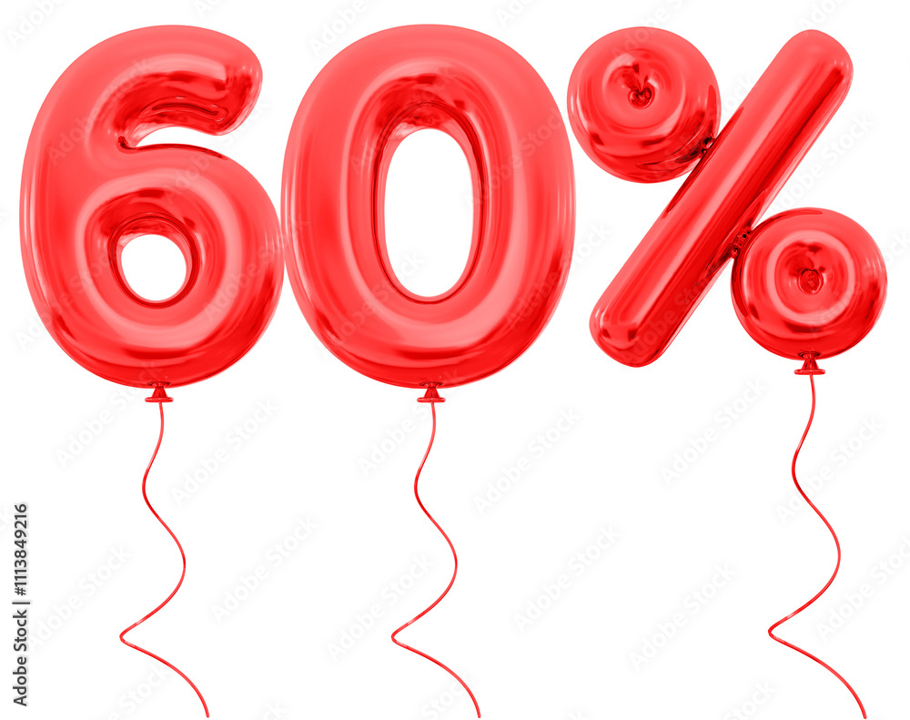 60 percent red balloon offer in 3d 60 percent red balloon offer in 3d