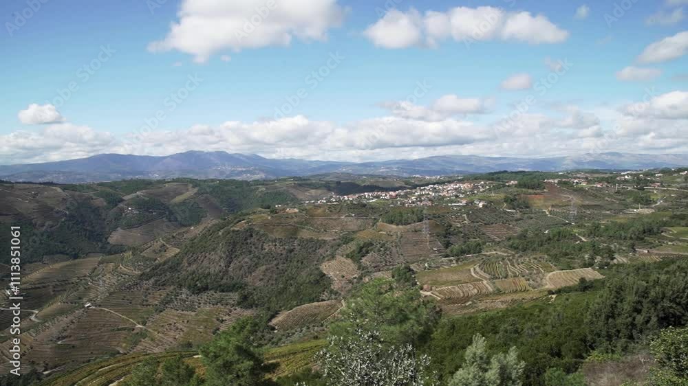 Landscape Seen From Top Of Mountain in Portugal Landscape Seen From Top Of Mountain in Portugal