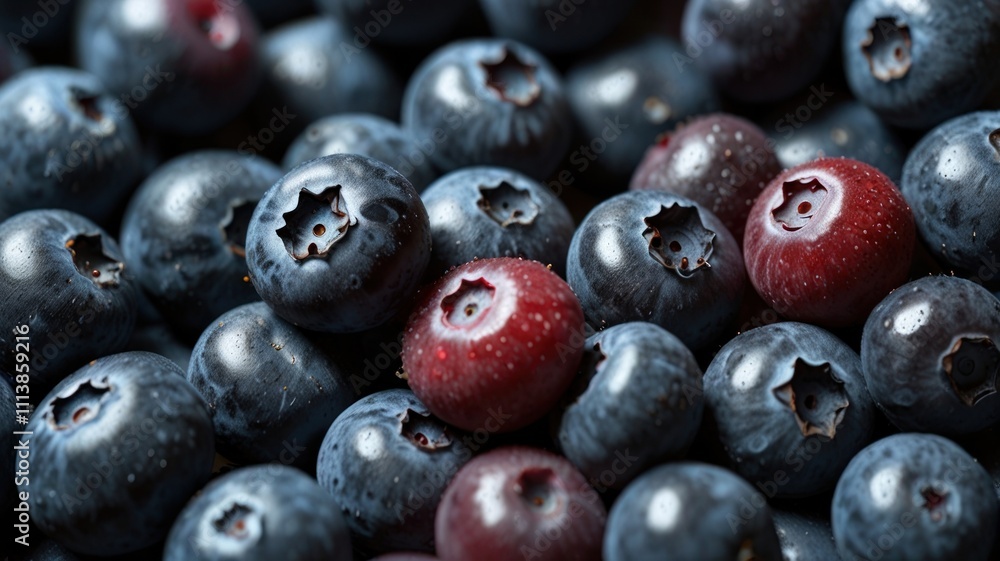 Blueberry Close-Up