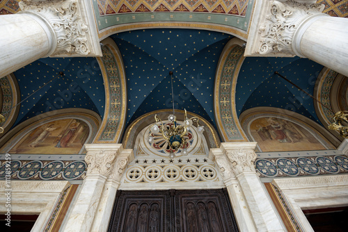 Griechenland - Athen - Kathedrale Mariä Verkündigung - Pforte photo