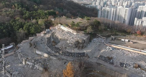 Large-Scale Housing Redevelopment Site in South Korea photo