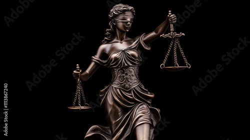 The Blindfolded Lady Justice