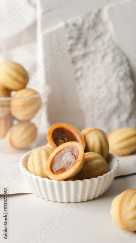 cookies with boiled condensed milk