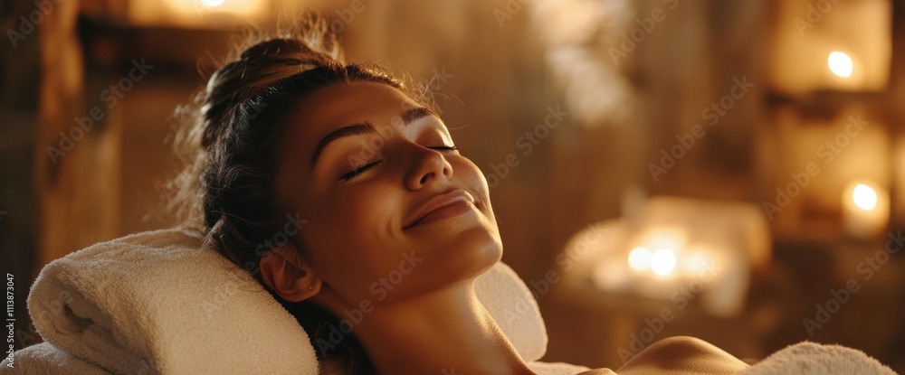 Relaxing Spa Treatment with Candlelight Relaxing Spa Treatment with Candlelight