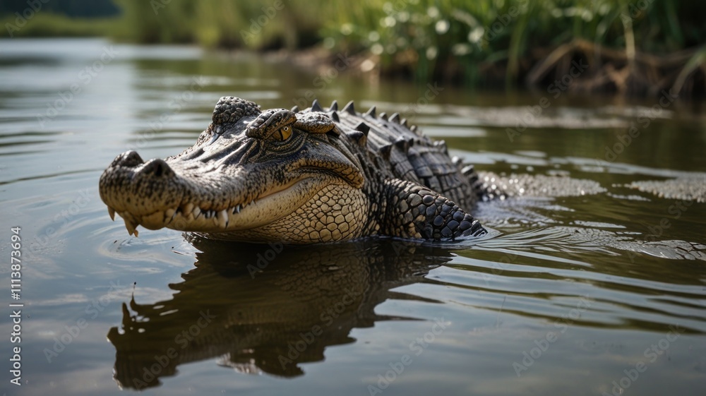 Crocodile in Water Crocodile in Water