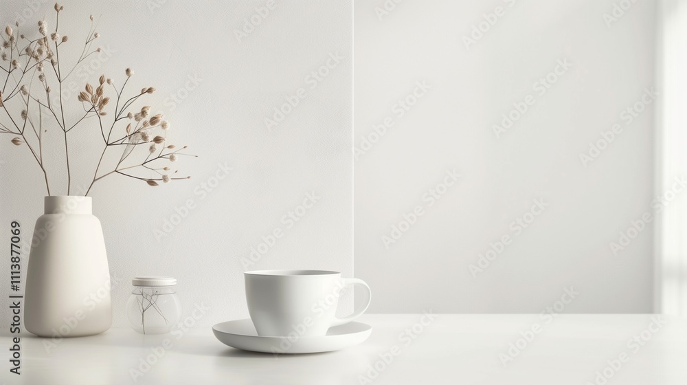 Morning coffee with white backkground and also white white surface on which it present. Morning coffee with white backkground and also white white surface on which it present.