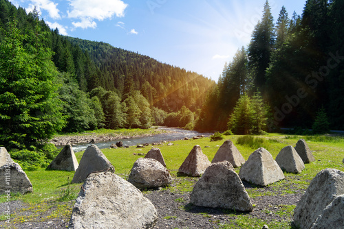 Arpad line as a Historical defence in Carpathian mountains