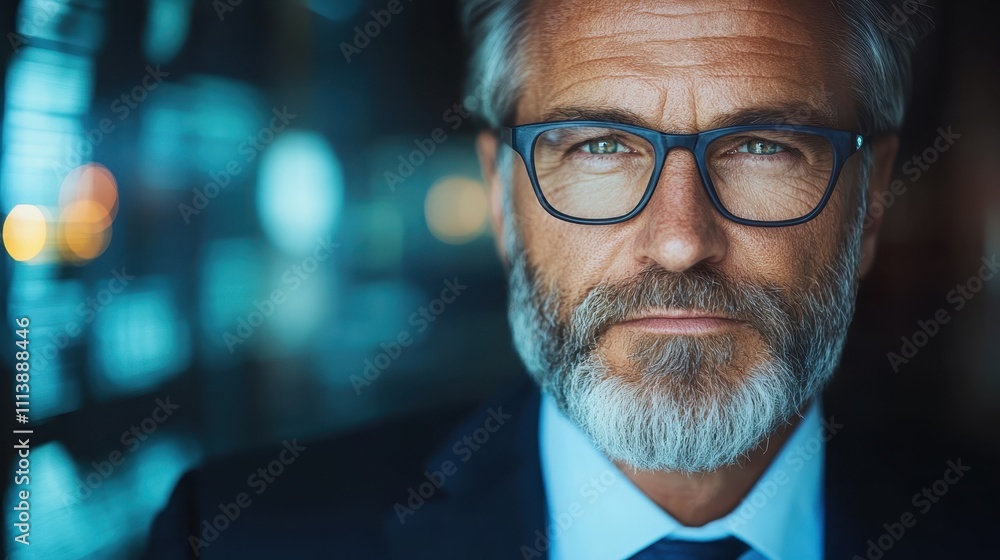 An elderly gentleman in a sharp suit with glasses stands in a modern office, exuding knowledge and experience, embodying the essence of professionalism. An elderly gentleman in a sharp suit with glasses stands in a modern office, exuding knowledge and experience, embodying the essence of professionalism.