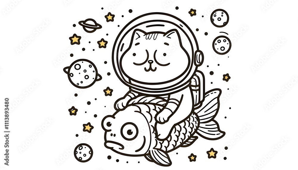 Obraz premium coloring page for fun