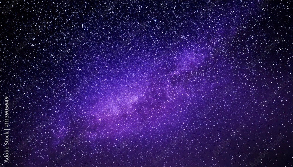 Obraz premium 幻想的な宇宙のイメージ 背景素材 紫