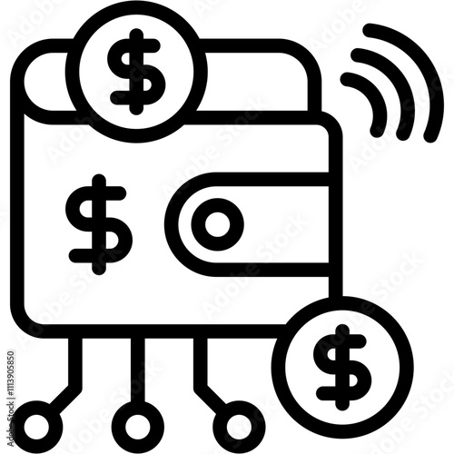Digital Wallet Icon