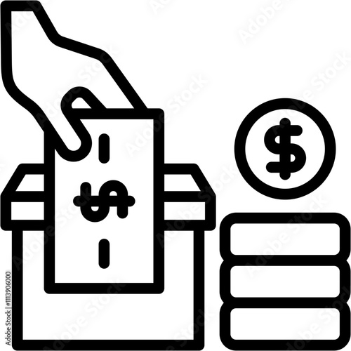 Direct Deposit Icon