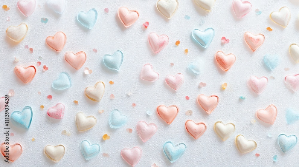 The Colorful Heart-Shaped Treats The Colorful Heart-Shaped Treats