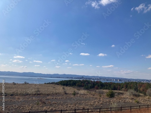 自然の山(風景)
