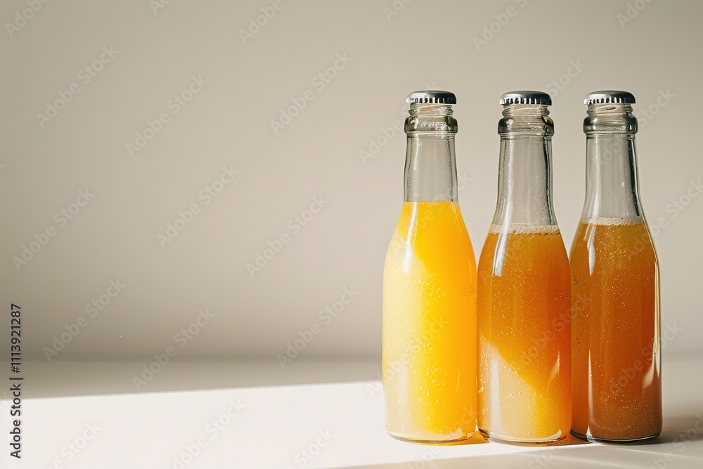 Juice Bottle Mock-Up - Three Bottles
Juice Bottle Mock-Up - Three Bottles