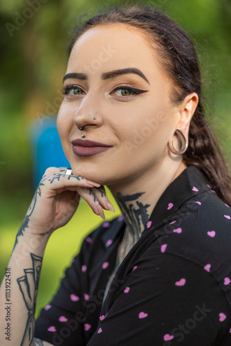 portrait of a young woman