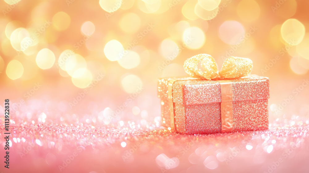 Christmas present concept with empty space Christmas present concept with empty space