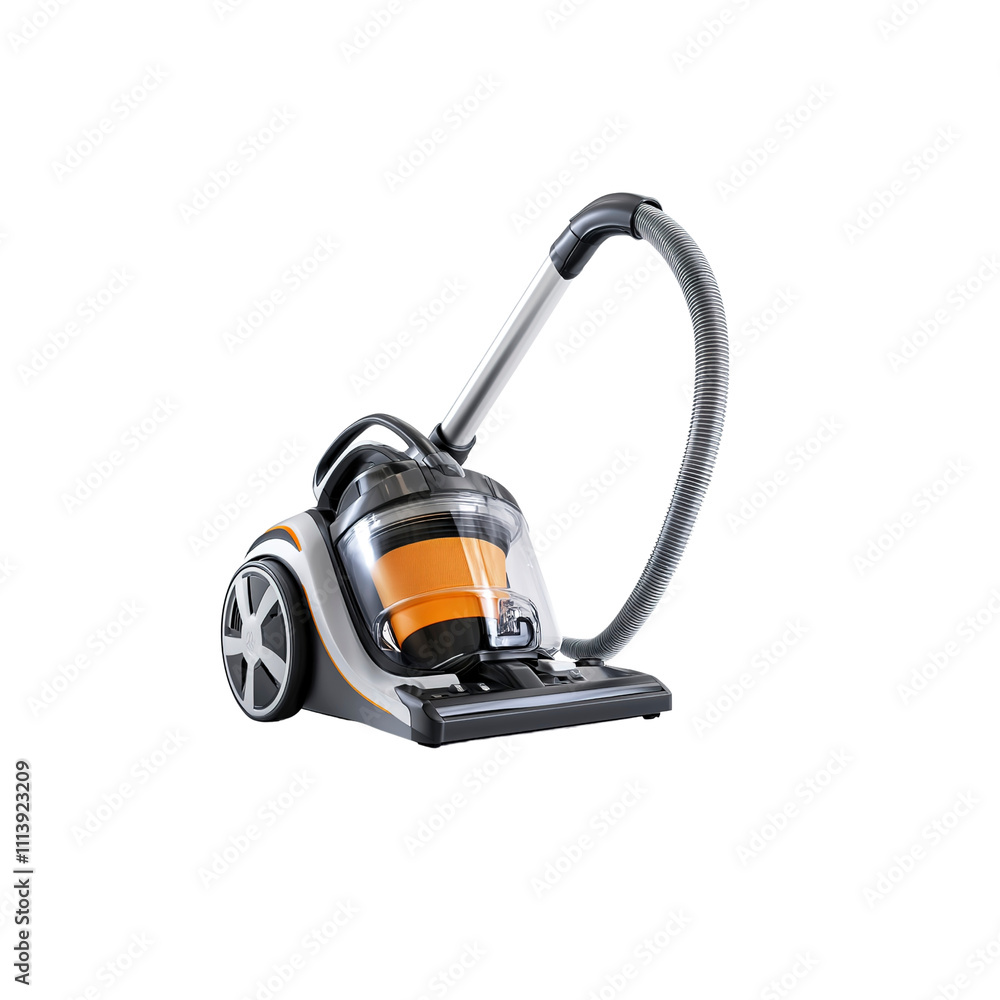 Modern Orange and Grey Cylinder Vacuum Cleaner Modern Orange and Grey Cylinder Vacuum Cleaner