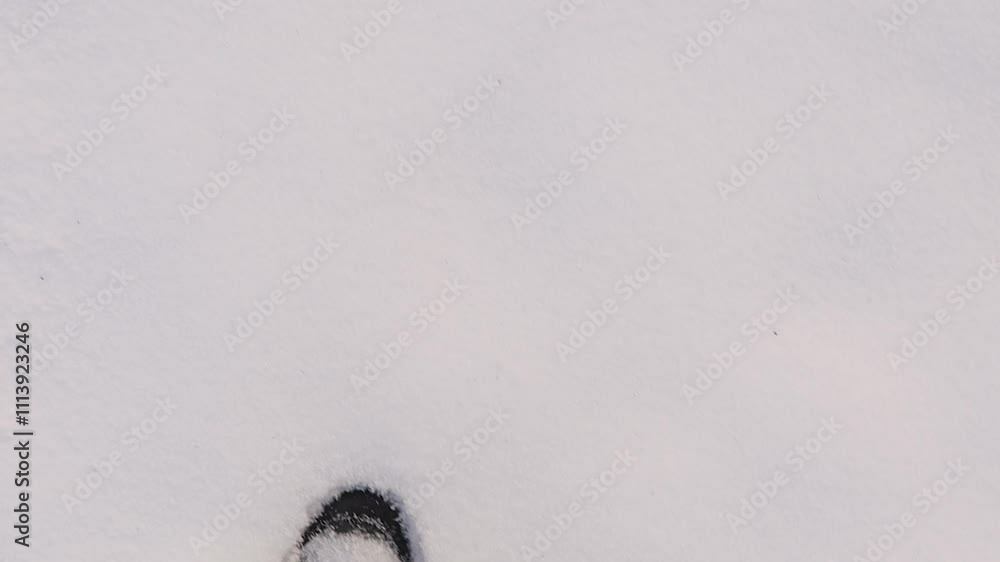 Man trudges through thick snow with heavy steps, leaving deep imprints in the frozen landscape. His movements reflect the struggle against the cold and the weight of the deep snow beneath him.
Man trudges through thick snow with heavy steps, leaving deep imprints in the frozen landscape. His movements reflect the struggle against the cold and the weight of the deep snow beneath him.
