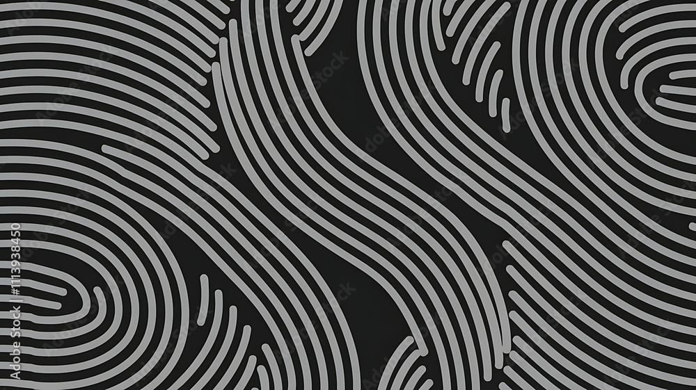 generate a stylized abstract graphic featuring numerous overlapping