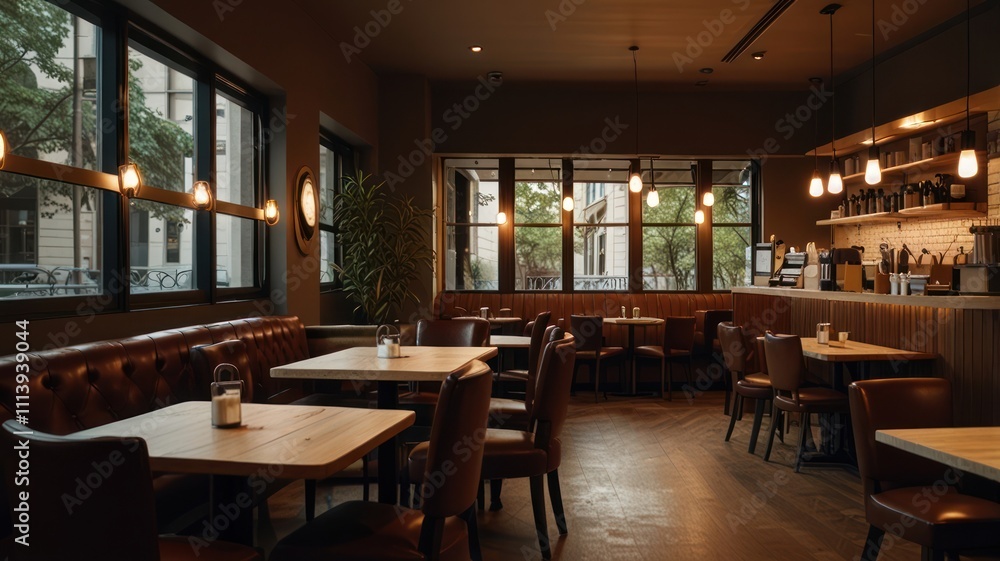 Cozy Cafe Interior Cozy Cafe Interior