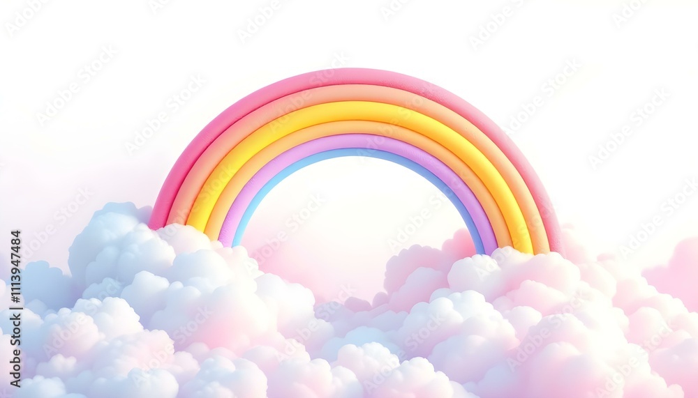 Medium Shot rainbow cloud background with pastel color. Beautiful vibrant double rainbow Cloudscape Background. colorful rainbow cloud background with soft pastel colors Medium Shot rainbow cloud background with pastel color. Beautiful vibrant double rainbow Cloudscape Background. colorful rainbow cloud background with soft pastel colors