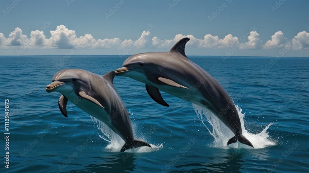 Fototapeta premium Dolphin 