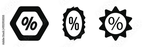 Discount icon. price tag discount icon vector shopping coupon badge for promotion symbol illustration for web and app template design.